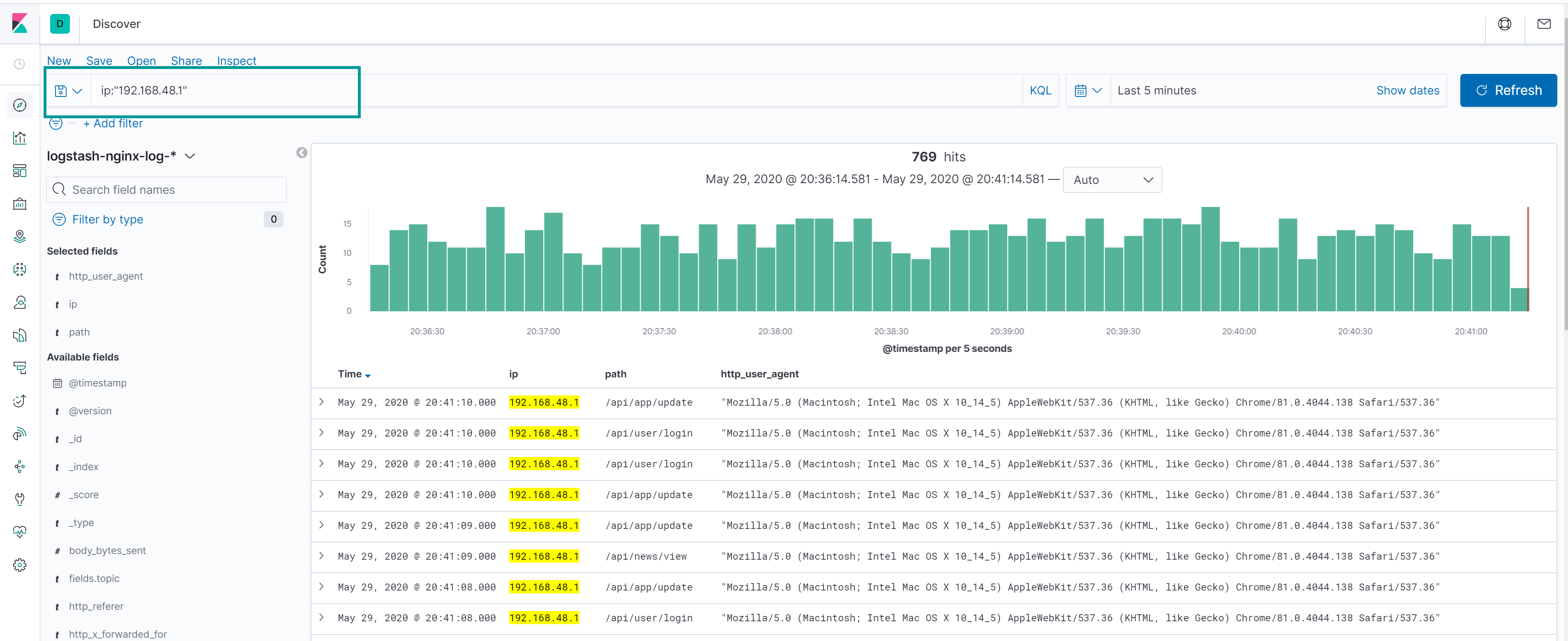 Kibana Query